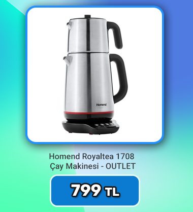 Homend Royaltea 1708 Çay Makinesi - OUTLET