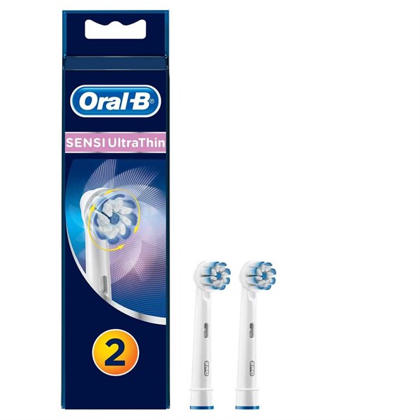 Oral-B EB60-2 Sensitive Ultra Thin 2'li Diş Fırçası Yedek Başlığı