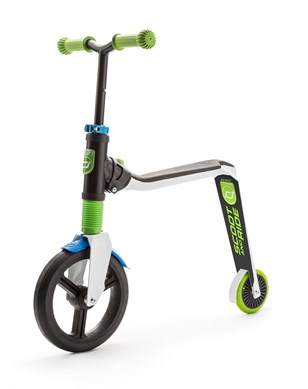 Scoot And Ride Beyaz-Yeşil-Mavi Renk Highfreak Ayarlanabilir Scooter