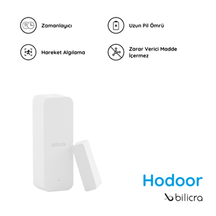 Bilicra Akıllı Wifi Kapı Pencere Sensörü Hodoor