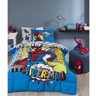 Özdilek Uyku Seti Tek Kişilik Spiderman Newyork