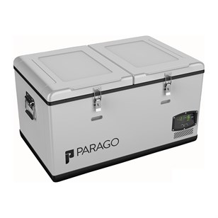 Parago PG75 12/24Volt 75 Litre Çift Bölmeli Outdoor Kompresörlü Oto Buzdolabı
